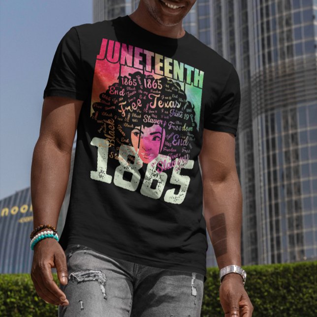 Juneteenth 1865 African American Black Freedom T-Shirt (Creator Uploaded)