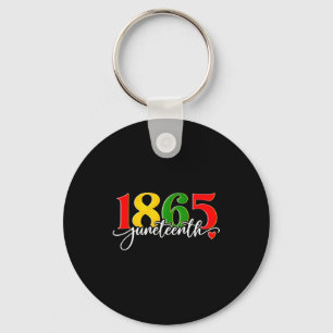Juneteenth 1865 african american black history men key ring