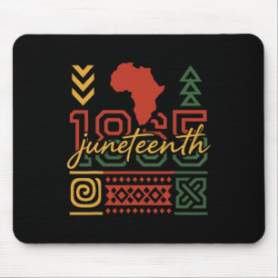 Juneteenth 1865 African American Black History Wom Mouse Pad