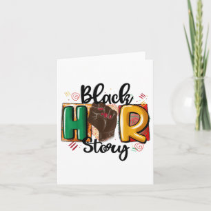 Juneteenth 1865 African American Freedom Black His Card