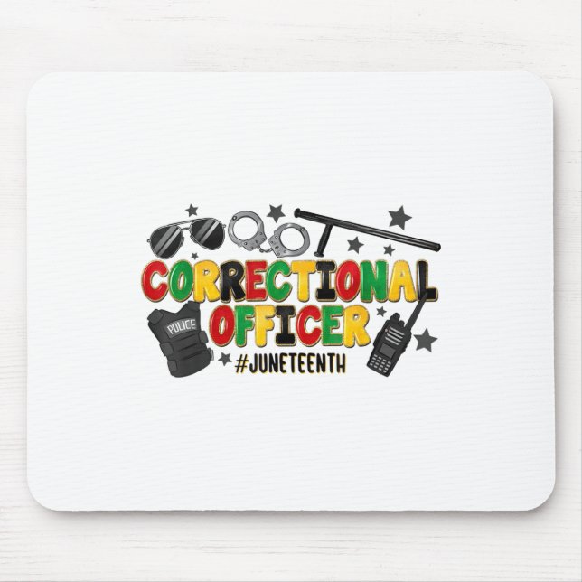 Juneteenth 1865 African American Freedom Black His Mouse Pad (Front)