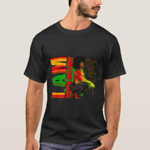 Juneteenth 1865 African American Freedom Black His T-Shirt