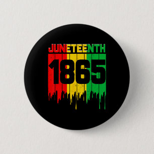 Juneteenth 1865 African Men Women Boy Girl Kid  6 Cm Round Badge