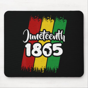 Juneteenth 1865 Black History African American Lib Mouse Pad