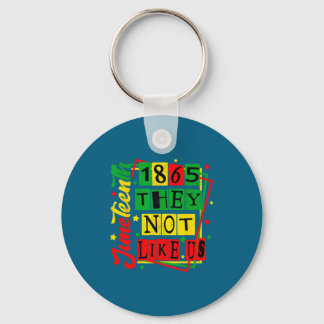 Juneteenth 1865 black pride history blm outfit  key ring