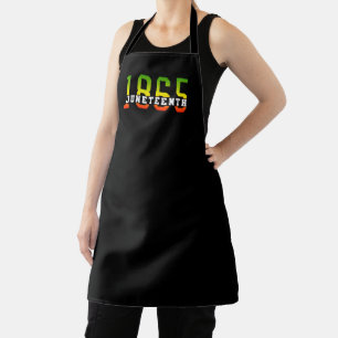 Juneteenth 1865 Celebrating Black Freedom Apron