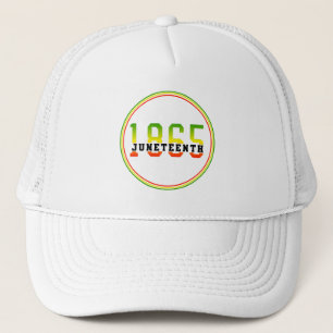 Juneteenth 1865 Celebrating Black Freedom Trucker Hat