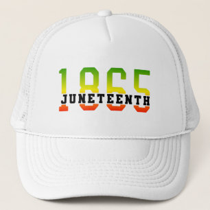 Juneteenth 1865 Celebrating Black Freedom Trucker Hat