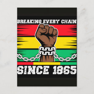 Juneteenth 1865 Freedom Day Black History Holiday Postcard