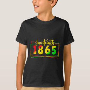 Juneteenth 1865 Juneteenth Freedom Day For Men Wom T-Shirt