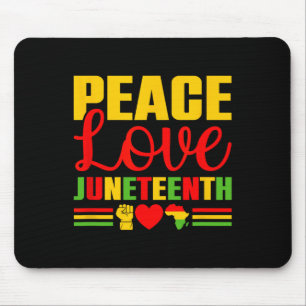 Juneteenth 1865 Shirt Women Freedom Black History Mouse Pad