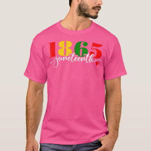 Juneteenth 18 65 African American Power T-Shirt Co