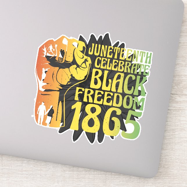 Juneteenth (19.6.1865) Black Freedom Day Sunflower (Detail)