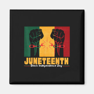 Juneteenth 19th 1865 Black Independence Day Magnet