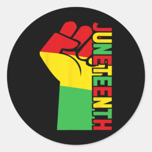 Juneteenth 1  classic round sticker