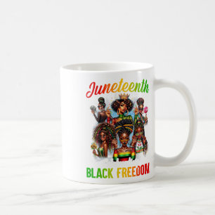Juneteenth 2024 Celebrate Black Freedom 1865 Histo Coffee Mug