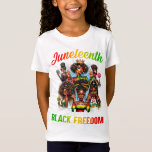 Juneteenth 2024 Celebrate Black Freedom 1865 Histo T-Shirt