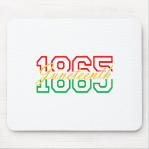 Juneteenth 2025 Celebrate Black Freedom 1865 Histo Mouse Pad