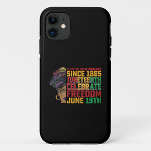 Juneteenth A Day Of Remembrance Black Freedom Case-Mate iPhone Case