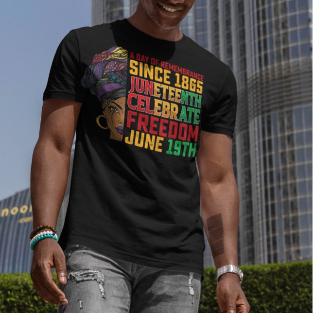 Juneteenth A Day Of Remembrance Black Freedom T-Shirt (Creator Uploaded)