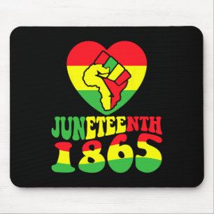 Juneteenth African American Black Freedom 1865 Wom Mouse Pad