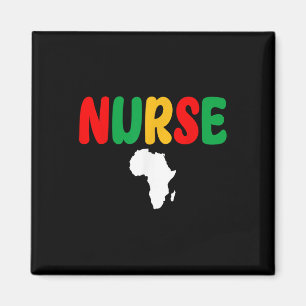 Juneteenth African American Nurses Pride African M Magnet