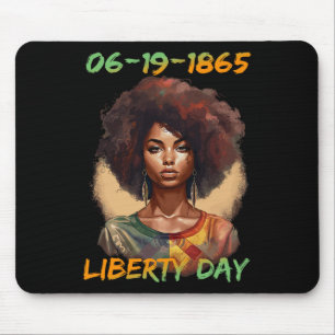 Juneteenth - African American Women Independence D Mouse Pad