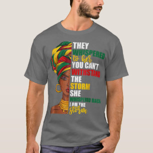 Juneteenth African Pride Ts For Women I'm The Stor T-Shirt