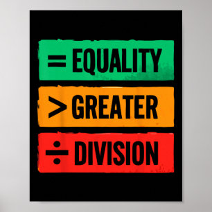 Juneteenth Afro 2025 Equality Is Greater Than Divi Poster