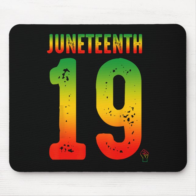Juneteenth Black African American Ancestors Freedo Mouse Pad (Front)