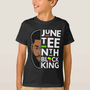 Juneteenth Black Bruh King Melanin Father Dad Men T-Shirt