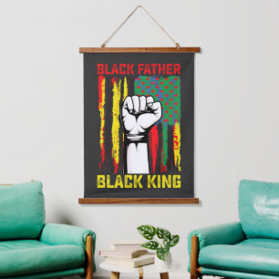 Juneteenth Black Father Day Dad King Celebrating F Hanging Tapestry