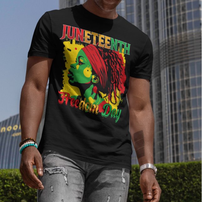 Juneteenth Black Freedom Day 1865 Loc T-Shirt (Creator Uploaded)
