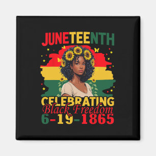 Juneteenth Black Freedom June 19 1865 African Amer Magnet