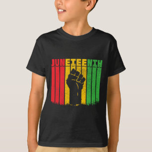 Juneteenth Black History Afro American African Fre T-Shirt