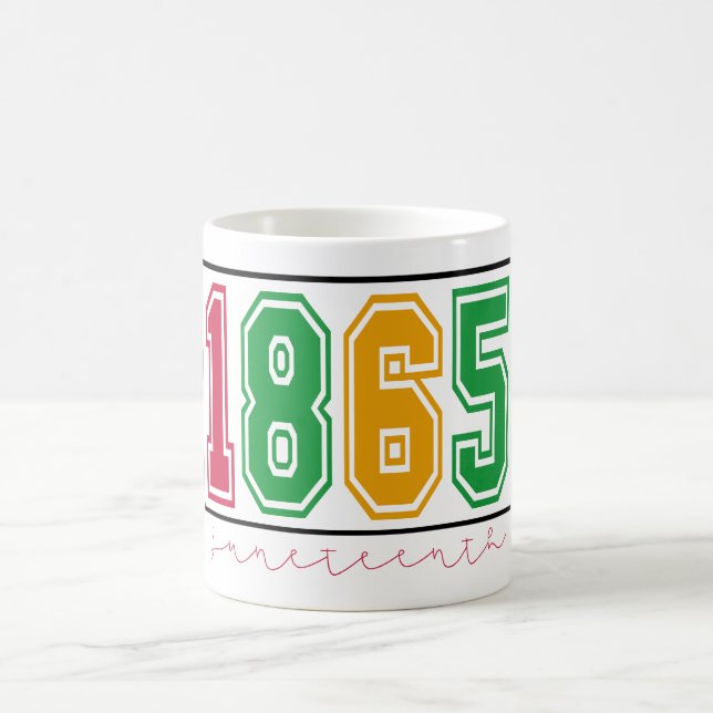Juneteenth - Black History  Coffee Mug (Center)