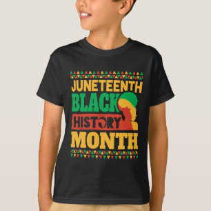Juneteenth Black History Month T-Shirt