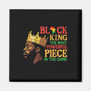 Juneteenth Black King Black History African Dad Me Magnet