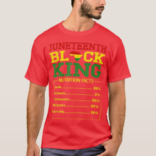 Juneteenth Black King Melanin Dad Fathers Day Dadd T-Shirt