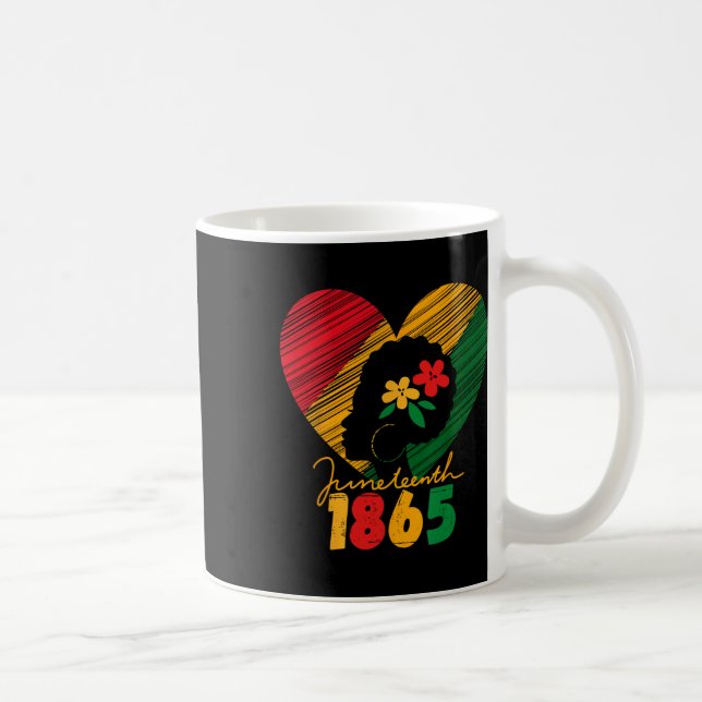 Juneteenth Black Women Remembering My Ancestors 1  Coffee Mug (Right)