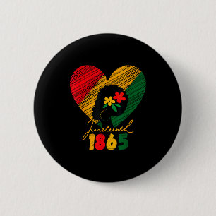 Juneteenth black women remembering my ancestors 6 cm round badge