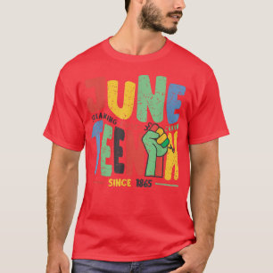 Juneteenth Breaking Every Chain Since 1865 Celebra T-Shirt