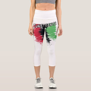 Juneteenth Capri Leggings