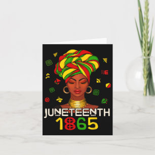Juneteenth Celebrate African American Freedom Day Card