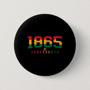Juneteenth Celebrate Black Freedom 1865 History Mo 6 Cm Round Badge
