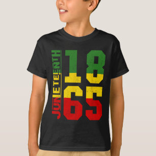 Juneteenth Celebrate Black Freedom 1865 History Mo T-Shirt