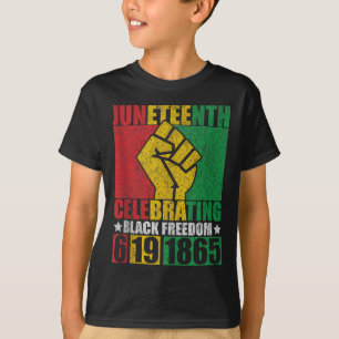 Juneteenth Celebrating Black Freedom 1865 African T-Shirt
