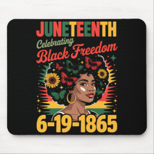 juneteenth celebrating black freedom black history mouse pad