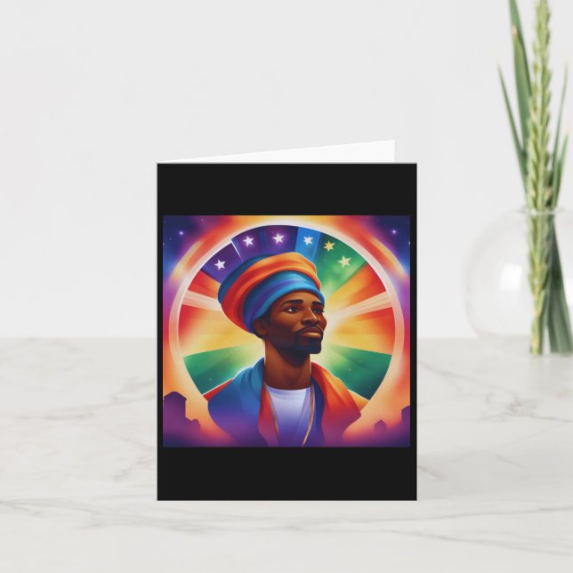 Juneteenth Celebration Liberation Freedom Day Card (Front)