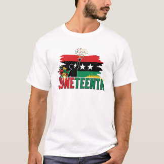 Juneteenth Celebration: Vibrant Art vintage T-Shirt